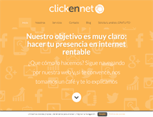 Tablet Screenshot of clickennet.com